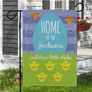 Image of Family Home Of Personalized Garden Flag