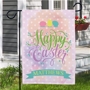 Easter Celebration Personalized Garden Flag by Gifts For You Now