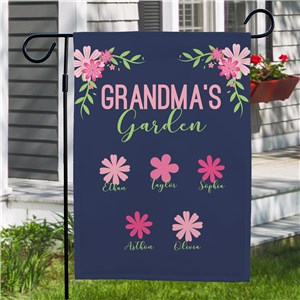 Personalized Spring Floral Garden Flag by Gifts For You Now