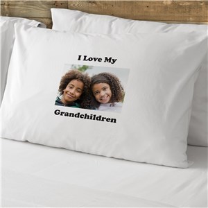 Personalized Photo Cotton Pillowcase by Gifts For You Now