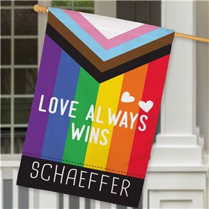 Personalized Pride House Flag by Gifts For You Now