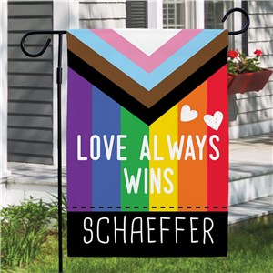 Personalized Pride Garden Flag by Gifts For You Now