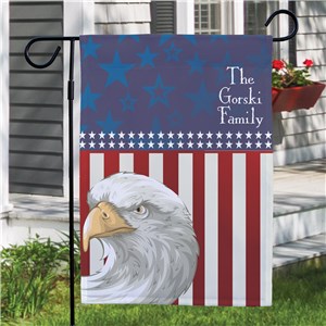 Personalized American Pride Garden Flag by Gifts For You Now
