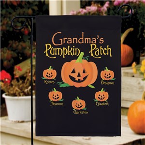 Personalized Pumpkin Patch Garden Flag by Gifts For You Now