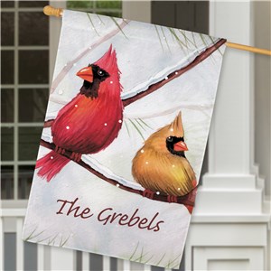 Image of Personalized Cardinals House Flag