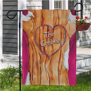 Image of Personalized Family Tree Garden Flag