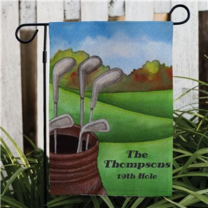 Golf Garden Personalized Flag by Gifts For You Now
