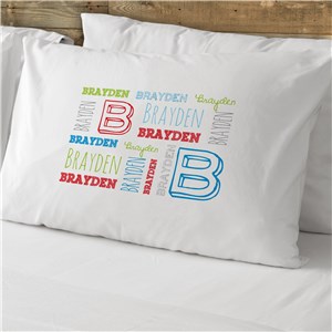Personalized Name Cotton Pillowcase by Gifts For You Now