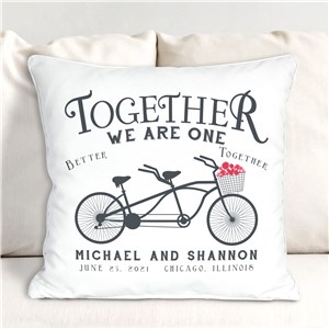 Image of Together We Are One Throw Pillow