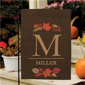 Personalized Fall Garden Flag by Gifts For You Now