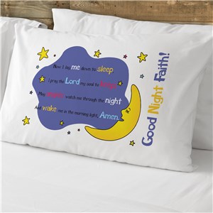 Personalized Bedtime Prayer Pillowcase by Gifts For You Now