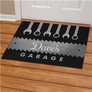 Personalized Tool Garage Doormat by Gifts For You Now