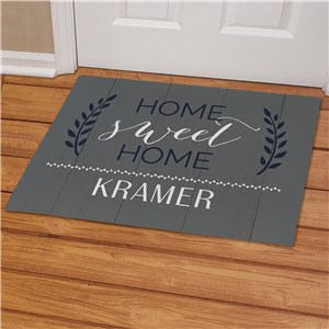 Home Sweet Home Personalized Doormat by Gifts For You Now