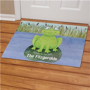 Image of Personalized Welcome to Our Pad Doormat