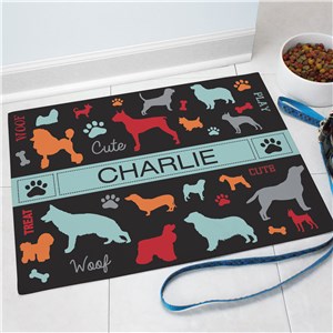 Personalized All Breeds Pet Mat - Beige - 18x24 Doormat by Gifts For You Now