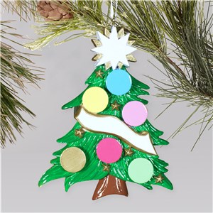 Non Personalized Christmas Tree Holiday Christmas Ornament by Gifts For You Now