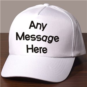 Crazy Message Personalized Hat by Gifts For You Now