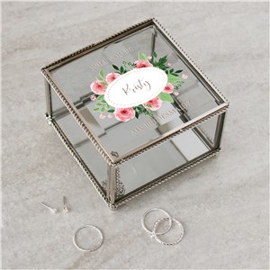 Personalized Be My Bridesmaid Jewelry Box by Gifts For You Now