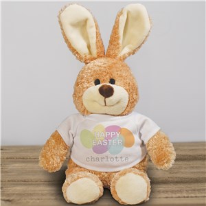 Image of Happy Easter Personalized Easter Bunny