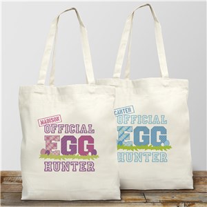 Personalized Easter Egg Tote Bag for Kids by Gifts For You Now