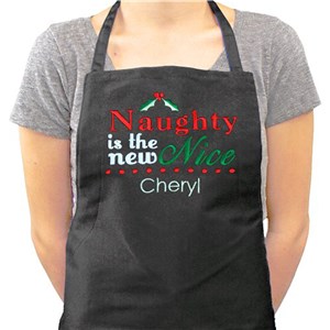 Personalized Embroidered Christmas Apron by Gifts For You Now