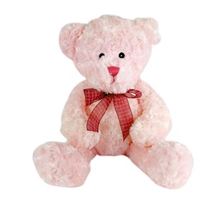 Personalized Soft Bear With Bow by Gifts For You Now