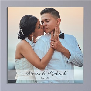 Personalized Couples Wall Canvas by Gifts For You Now