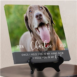 Personalized Pet Photo Memorial Canvas by Gifts For You Now