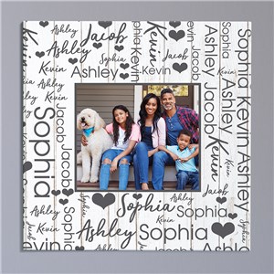 Personalized Photo Word Art Canvas by Gifts For You Now