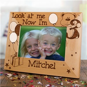 Personalized Child's Age Custom Birthday Frame Look At Me by Gifts For You Now
