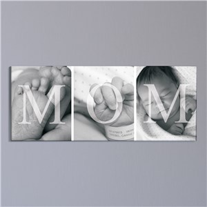 Personalized MOM Photo Canvas by Gifts For You Now