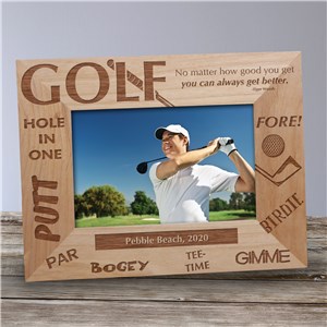 Personalized Golf Frame by Gifts For You Now