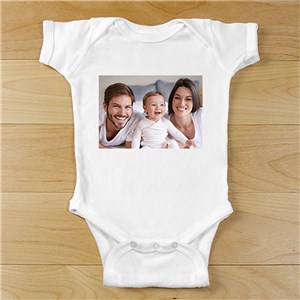 Personalized Picture Perfect Photo Baby Bodysuit by Gifts For You Now