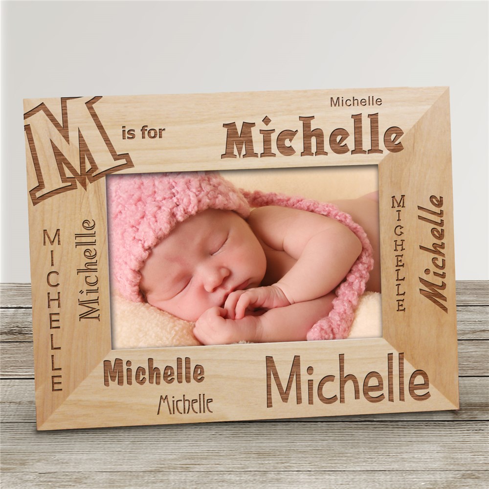 Personalized A Is For Name Frame 9816X