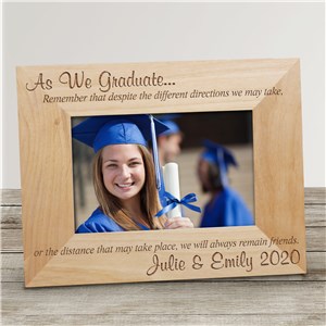Image of Engraved Grad Friends Picture Frame