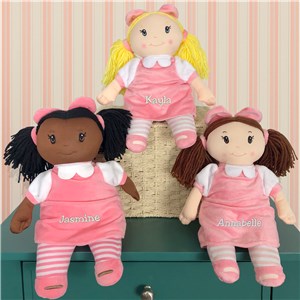 Personalized Embroidered Little Darlings Plush Dolly by Gifts For You Now