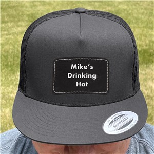 Personalized Any Message Trucker Hat with Patch by Gifts For You Now