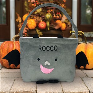 Personalized Embroidered Bat Trick Or Treat Bag by Gifts For You Now
