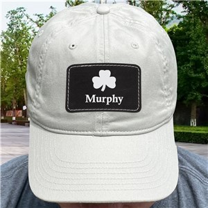 Personalized Shamrock Baseball Hat with Patch by Gifts For You Now