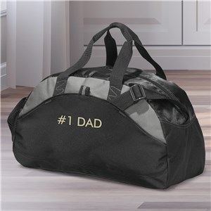 Personalized Embroidered Custom Message Port Authority Duffel Bag by Gifts For You Now