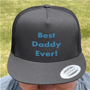 Personalized Embroidered Any Message Trucker Hat by Gifts For You Now