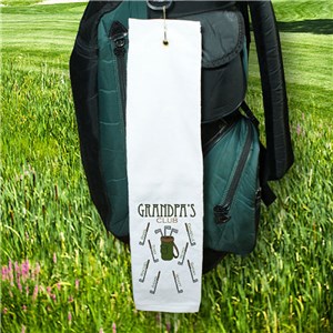 Personalized Golf Club Golf Towel by Gifts For You Now