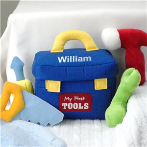 Personalized Embroidered My First Tools Playset by Gifts For You Now