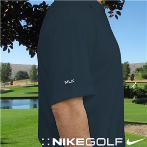 Nike Dri-FIT Navy Golf Personalized Polo Shirt - Navy Polo - Large (Size Adult 41-44) by Gifts For You Now