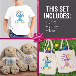 Personalized Hoppy Easter Gift Set by Gifts For You Now