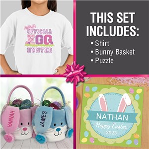 Personalized Official Egg Hunter Gift Set by Gifts For You Now