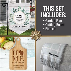 Personalized Housewarming Gift Set by Gifts For You Now