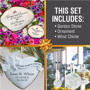 Personalized Memorial Gift Set by Gifts For You Now
