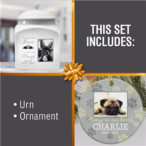 Personalized Pet Memorial Gift Set by Gifts For You Now