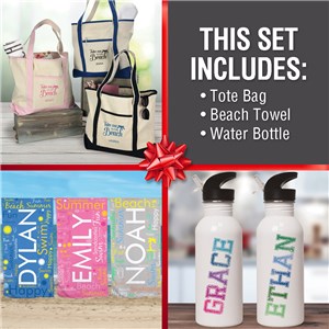 Personalized Beach Day Gift Set by Gifts For You Now